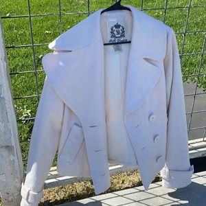 Cream colored coat by BB Dakota - size L